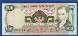 NICARAGUA - P.142 – 500 Córdobas 1985 UNC, S/n F 8999145 - Nicaragua