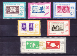 ROUMANIE, 1963, YT PA 178/83 ** MNH,  (8B492) - Unused Stamps