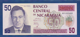 NICARAGUA - P.177a2 – 50 Córdobas 1991 UNC, S/n A91205602 - Nicaragua