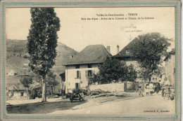 CPA (38) THEYS - Thème: ARBRE - Rue Des Alpes Et L'Arbre De La Liberté En 1910 - Theys