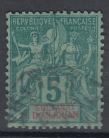 Anjouan 1892 Yvert#4 Used - Gebraucht