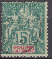 New Caledonia Nouvelle Caledonie 1892 Yvert#44 Used - Used Stamps