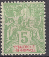 New Caledonia Nouvelle Caledonie 1900 Yvert#59 Mint Hinged - Ongebruikt