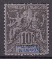 New Caledonia Nouvelle Caledonie 1892 Yvert#45 Mint Hinged - Ongebruikt