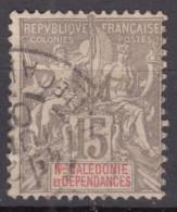 New Caledonia Nouvelle Caledonie 1900 Yvert#61 Used - Gebruikt