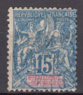 New Caledonia Nouvelle Caledonie 1892 Yvert#46 Used - Oblitérés