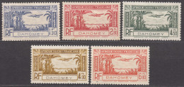 Dahomey 1940 Poste Aerienne Mi#1-5 Mint Hinged - Unused Stamps