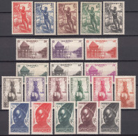 Dahomey 1941 Mi#125-146 Mint Hinged - Unused Stamps