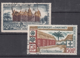 Dahomey 1960 Airmail Poste Aerienne Mi#173-174 Used - Bénin – Dahomey (1960-...)