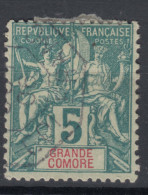 Great Comoro Island, Grande Comore 1897 Yvert#4 Used - Usati