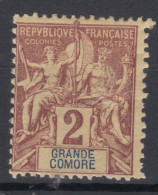 Great Comoro Island, Grande Comore 1897 Yvert#2 Mint Hinged - Neufs