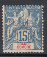 Great Comoro Island, Grande Comore 1897 Yvert#6 Mint Hinged - Unused Stamps