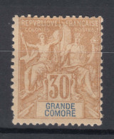 Great Comoro Island, Grande Comore 1897 Yvert#9 Mint Hinged - Nuevos