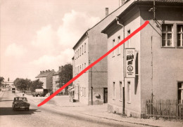 AK Espenhain Leipziger Straße HO Glück Auf Gasthof ? A Pötzschau Mölbis Neukieritzsch Kitzscher Rötha Borna Leipzig DDR - Roetha