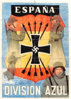 K-506-GERMAN EMPIRE-SPAIN.MILITARY NAZI PROPAGANDA German-Spanish RATION COUPONS DIVISION AZUL.1943.WWII.DEUTSCHES REICH - 1939-45