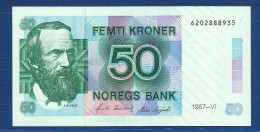 NORWAY - P.42d – 50 Kroner 1987 UNC, S/n 6202888935 - Noorwegen