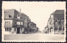 +++ CPA - PECQ - Rue De Courtrai - Café - Publicité Bières Lion  // - Pecq