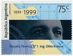 49983 MNH ARGENTINA 1999 CENTENARIO DE LA ESCUELA TECNICA DE INGENIERIA OTTO KRAUSE - Neufs