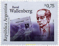 159390 MNH ARGENTINA 1998 HOMENAJE AL SUECO RAOUL WALLENBERG - Neufs