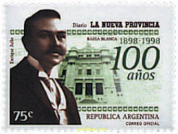 159395 MNH ARGENTINA 1998 CENTENARIO DEL DIARIO LA NUEVA PROVINCIA DE BAHIA BLANCA - Neufs