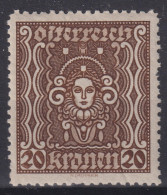 AUSTRIA 1922/24 - MLH - ANK 398aII - Nuevos