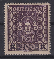 AUSTRIA 1922/24 - MLH - ANK 401aII - Neufs