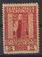 AUSTRIAN POST IN LEVANTE 1908 - MLH - ANK 58 - Levante-Marken
