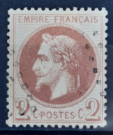 France 1870 N°26B Ob SUPERBE Cote 55€ - 1863-1870 Napoléon III Lauré