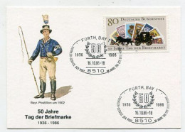 MC 152252 GERMANY - 50 Jahre Tag Der Biefmarke - Altri & Non Classificati