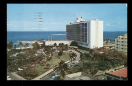 Puerto Rico Porto Rico San Juan The Caribe Hilton Hotel  ( Format 9cm X 14cm ) - Puerto Rico
