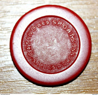 Jeton De Casino De 20 Francs "Casino Des Sports - Les Sables D'Olonne"  Vendée - Casino Token - Casino