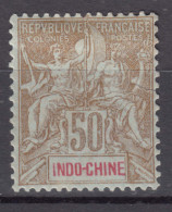 Indochina Indochine 1900 Yvert#21 Mint Hinged - Ongebruikt