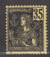 Indochina Indochine 1904 Yvert#33 Mint Hinged - Ongebruikt