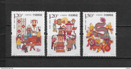 LOTE 1801  ///  (C075)  CHINA 2018 **MNH //  Traditional Festival 3v - Unused Stamps