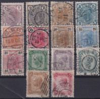 AUSTRIA 1904 - Canceled - ANK 105-118 - Complete Set! - Usados