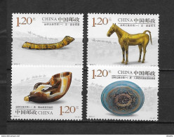 LOTE 1801  ///  (C075)  CHINA 2018 **MNH //  Cultural Relics Of The Silk Road 4v - Unused Stamps