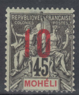 Moheli 1912 Yvert#21 Mint Hinged - Ungebraucht