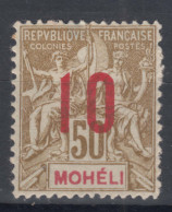 Moheli 1912 Yvert#22 Mint Hinged - Unused Stamps