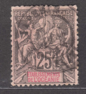 Oceania Oceanie 1892 Yvert#8 Used - Used Stamps