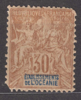 Oceania Oceanie 1892 Yvert#9 Mint Hinged - Unused Stamps