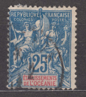 Oceania Oceanie 1900 Yvert#17 Used - Used Stamps