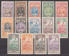 Oceania Oceanie 1913 Yvert#21-34 Mint Hinged - Unused Stamps
