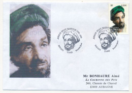 FRANCE - Env. Artisanale Illustrée Par Photocopie - 0,50E Commandant Massoud - Premier Jour Paris 9/09/2003 - 2000-2009