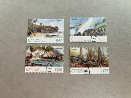 12-8-2023 (stamp) Australia - Christmas Island (set Of 4 Used Stamps) - Christmas Island