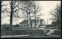 Lochem  -  Laren / Ampsenseweg (Gld.) - Gemeentehuis -  Used : 1912   - 2 Scans For Originalscan !! - Lochem