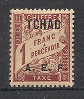 TCHAD - 1928 - Taxe TT N°Yv. 9 - Type Duval 1f - Neuf Luxe ** / MNH / Postfrisch - Nuevos