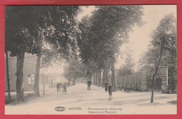 Gistel - Nieuwpoortsche Steenweg ... Geanimeerd - 1920 ( Verso Zien ) - Gistel