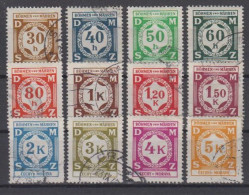 B.u.M.  Dienst,  D 1/12 , O   (A6.1507) - Used Stamps