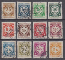 B.u.M.  Dienst,  D 1/12 , O   (A6.1509) - Used Stamps