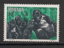 RWANDA - 1983 - N°Yv. 1118 - Gorille / Gorilla - Neuf Luxe ** / MNH / Postfrisch - Gorilla's